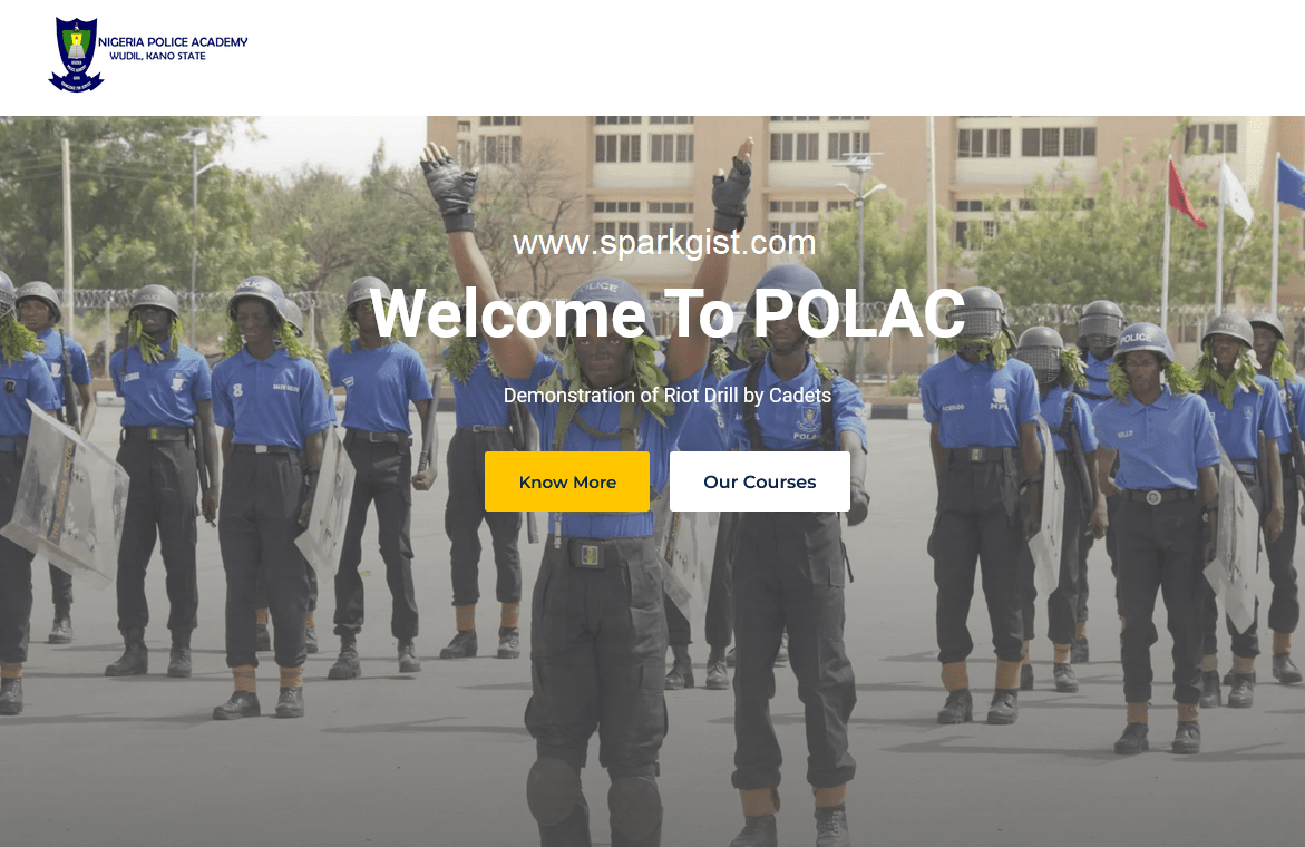 Register for Nigerian POLAC Admission 2023/2024 Application Form for